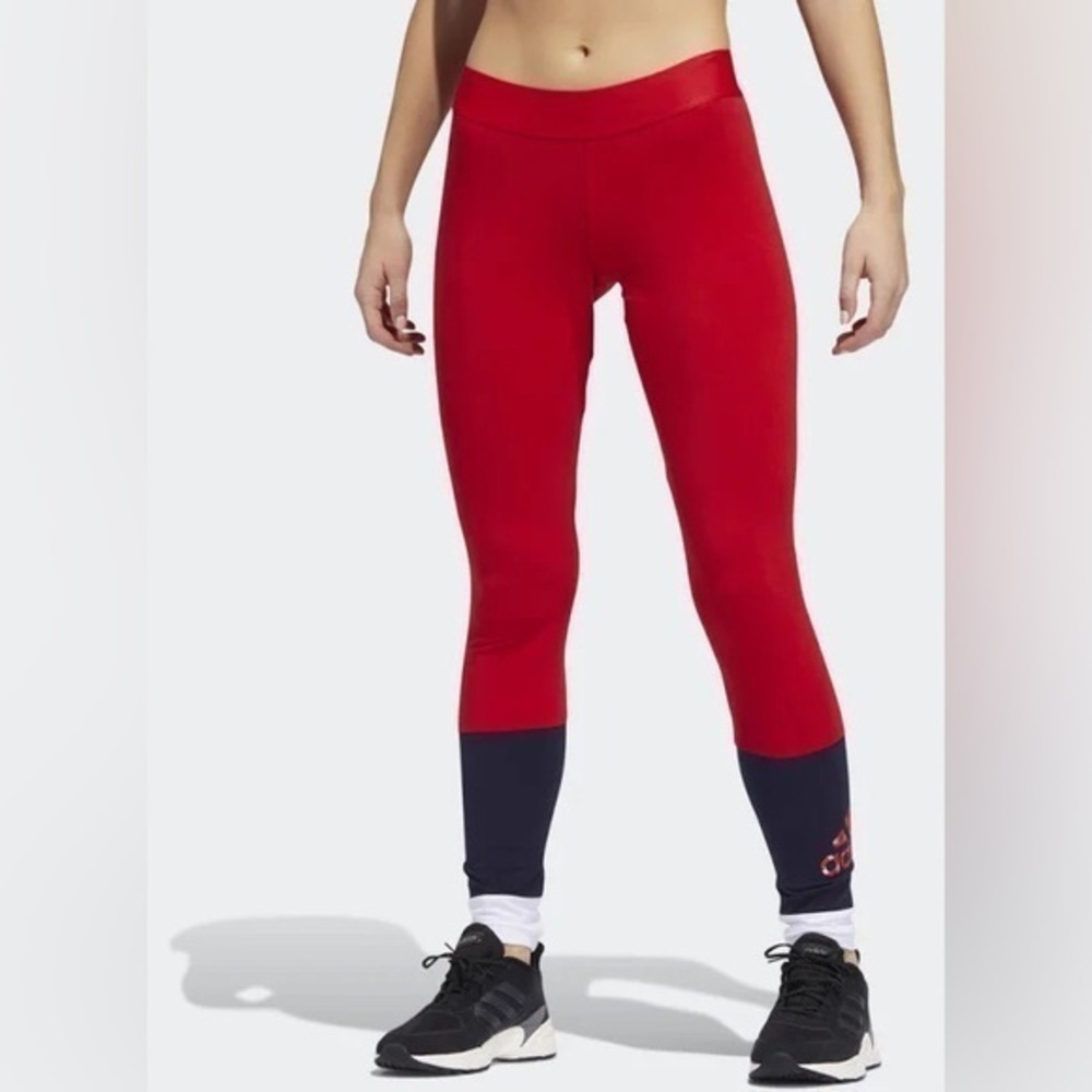 Adidas Original Americana Tights Limited Edition Patriotic Red White Blue Medium